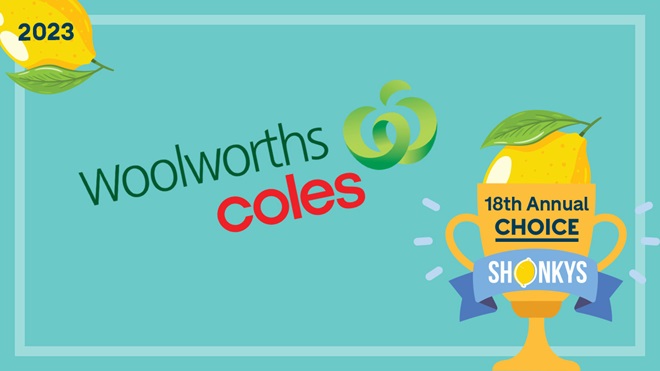 shonkys story coles woolies